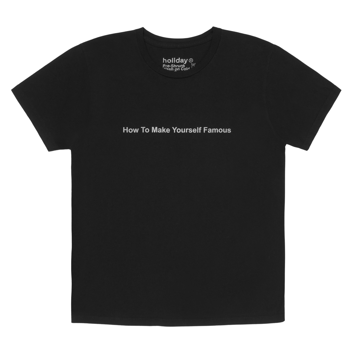 FAMOUS TEE (BLACK)