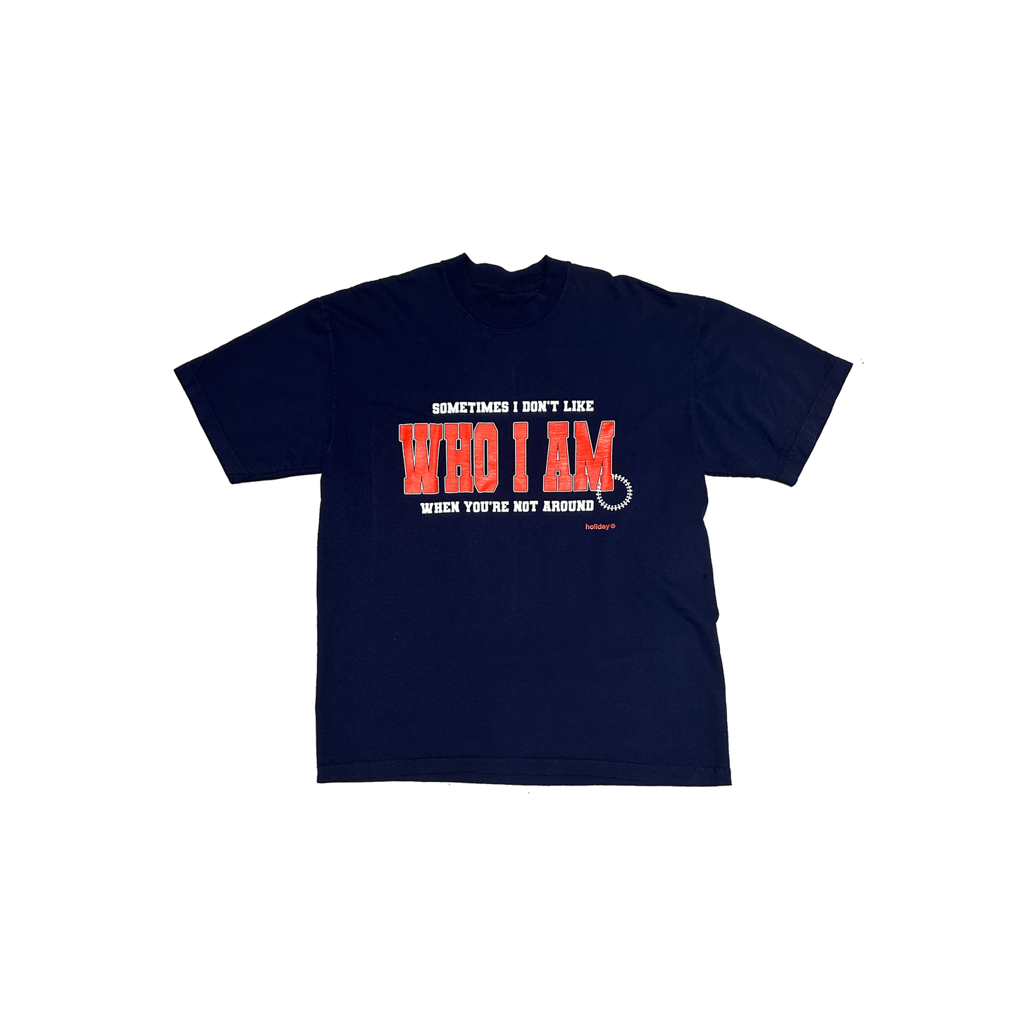 WHO I AM TEE (NAVY)