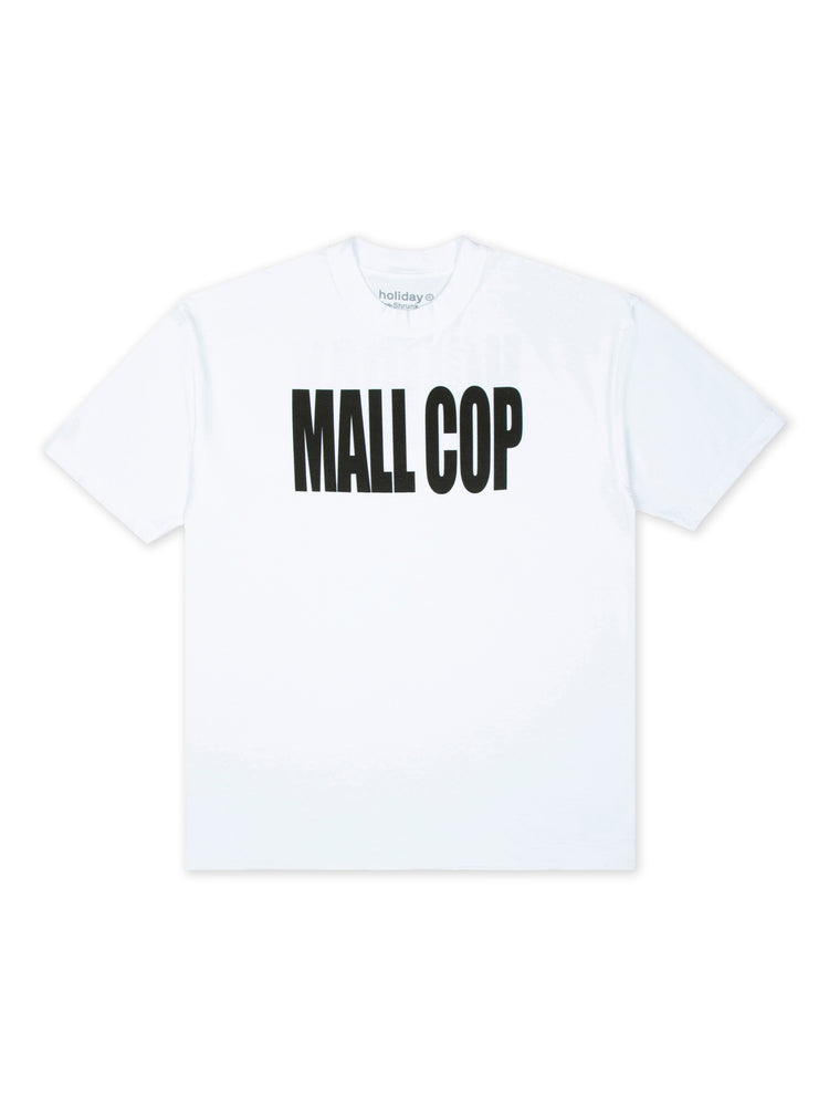 MALL COP TEE (WHITE)