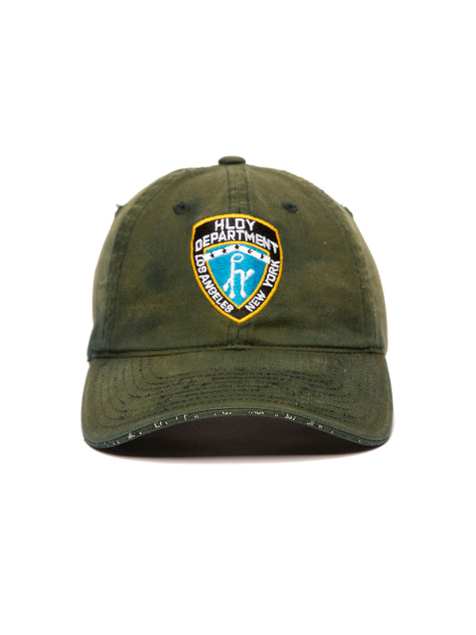 DISTRESSED DEPT. HAT (FOREST GREEN)