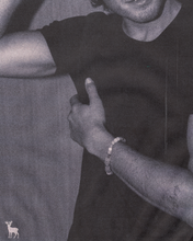 THE "MUSCLE" BLANK TEE - BLACK