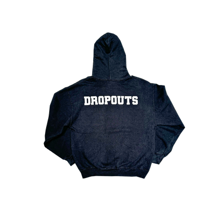 *LIMITED* LYRICAL + GUNNER VINTAGE HOODIE (BLACK)