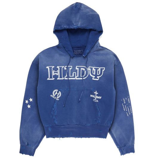 HLDY CHAPTER HOODIE (BLUE INK)