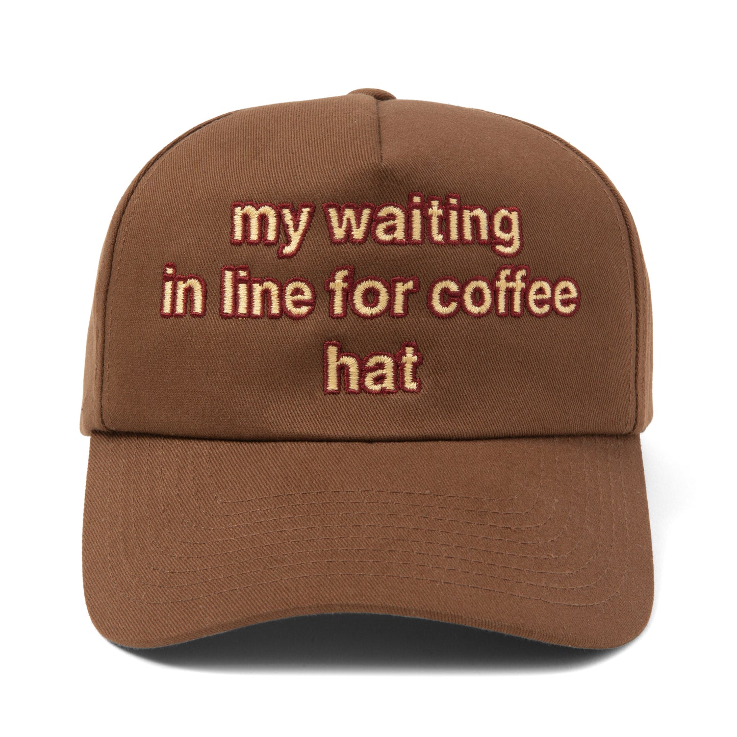 'MY COFFEE HAT' (CAMEL + HOLIDAY)