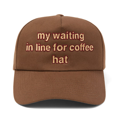 'MY COFFEE HAT' (CAMEL + HOLIDAY)
