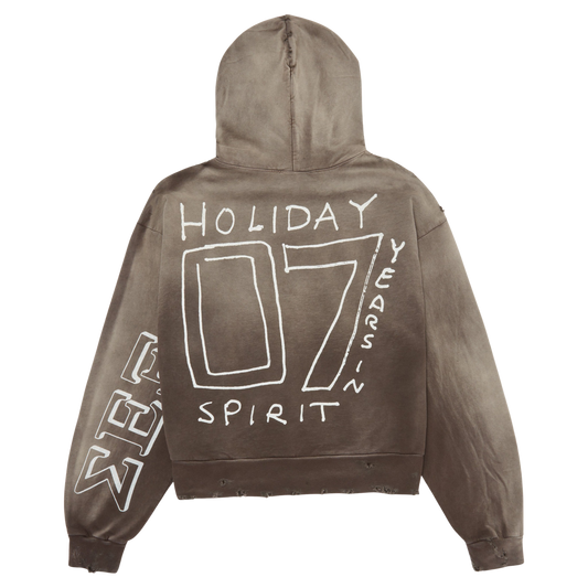 HLDY CHAPTER HOODIE (BROWN)