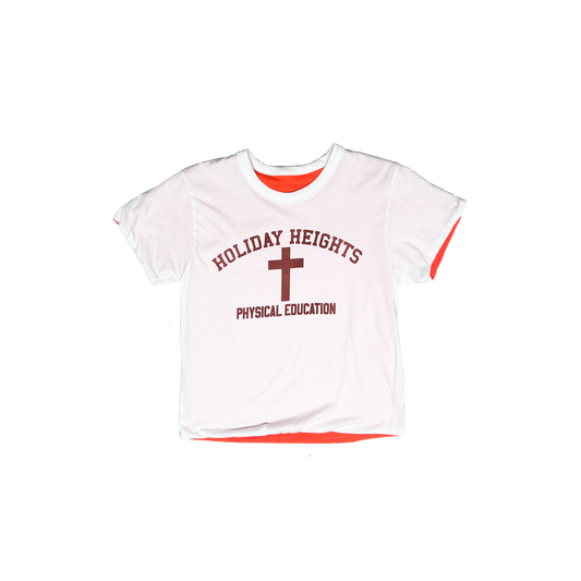 HOLIDAY HEIGHTS TEE (CURE/HAZARD) (REVERSIBLE)