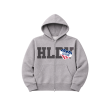 HLDY ZIP GREY