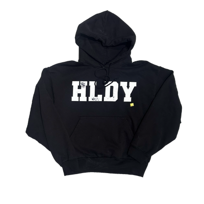 FADED HLDY HOODIE (BLK)