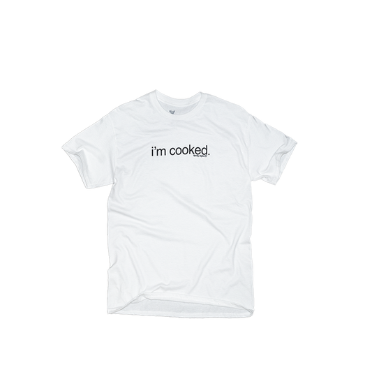 IM COOKED SHORT SLEEVE (WHITE) (Copy)