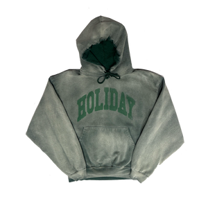 HOLIDAY HOODIE (MOSS) (ZOMBIE WASH)