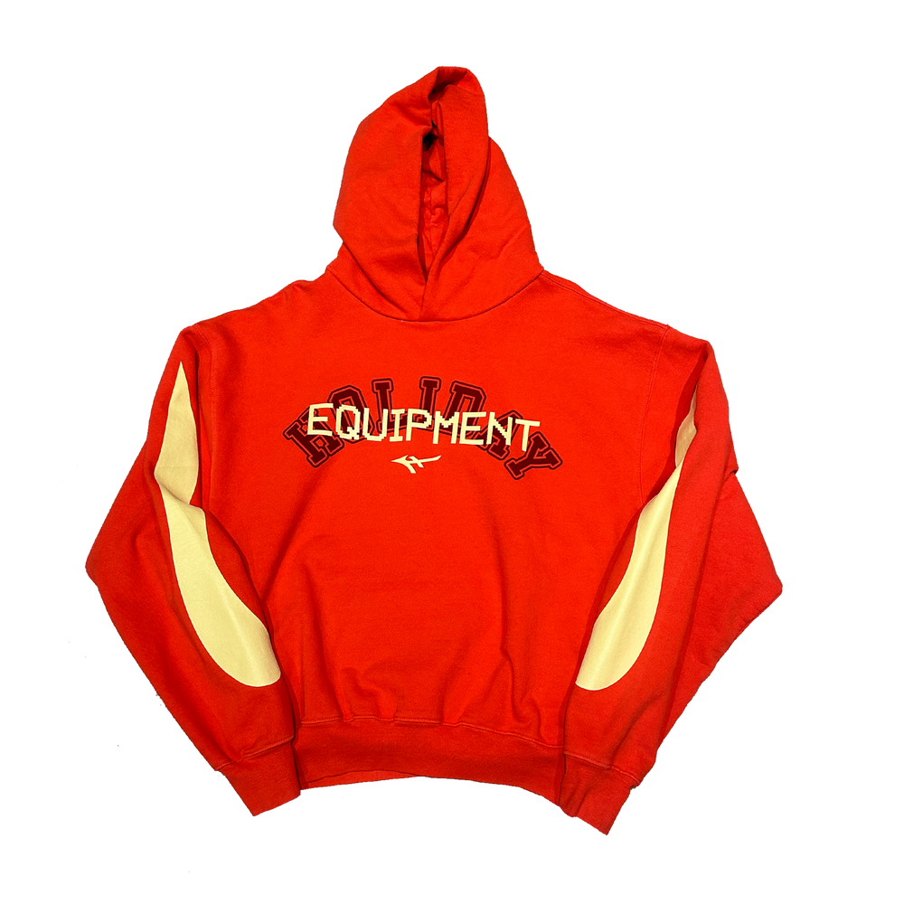 EQUIPMENT WAVE HOODIE (SAFETY RED)