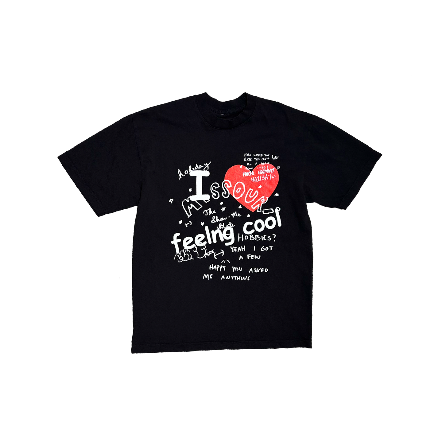 FEELING TEE (BLACK)