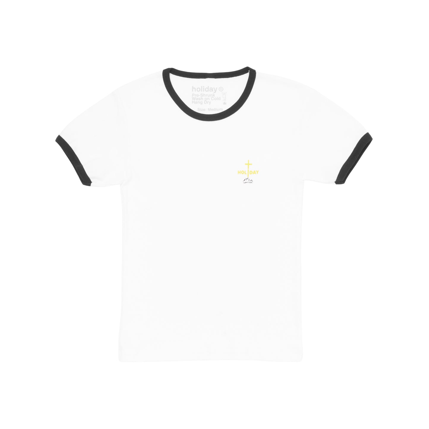 LEGACY BABY TEE 'BLACK/WHITE RINGER'
