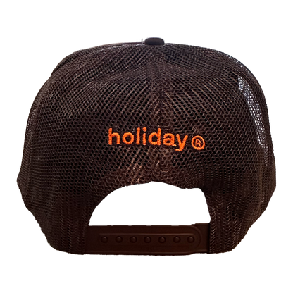 HOLISOL TRUCKER HAT (BROWN)