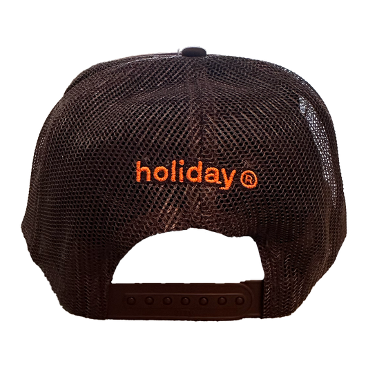 HOLISOL TRUCKER HAT (BROWN)