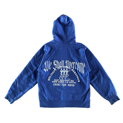 *LIMITED* VINTAGE ZIP UP HOODIE (BLUE)