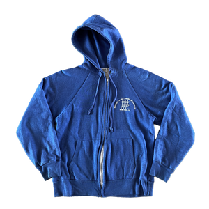 *LIMITED* VINTAGE ZIP UP HOODIE (BLUE)