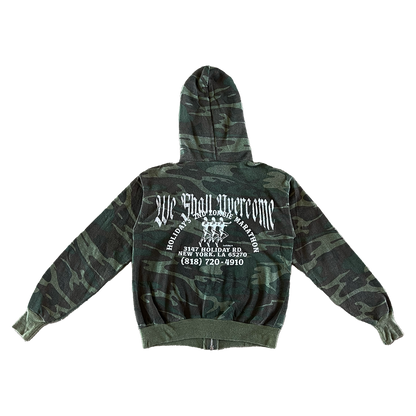 *LIMITED* VINTAGE ZIP UP HOODIE (CAMO)
