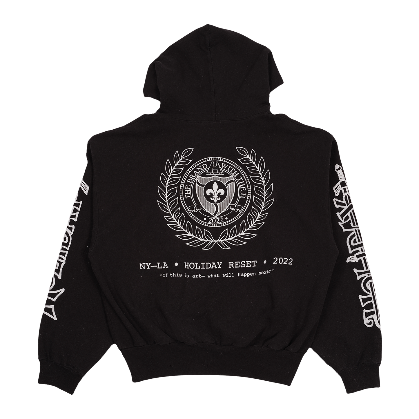 EMBLEM HOODIE (BLACK)