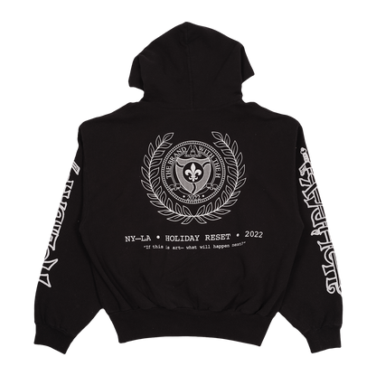 EMBLEM HOODIE (BLACK)