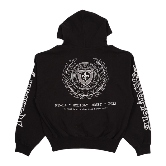 EMBLEM HOODIE (BLACK)