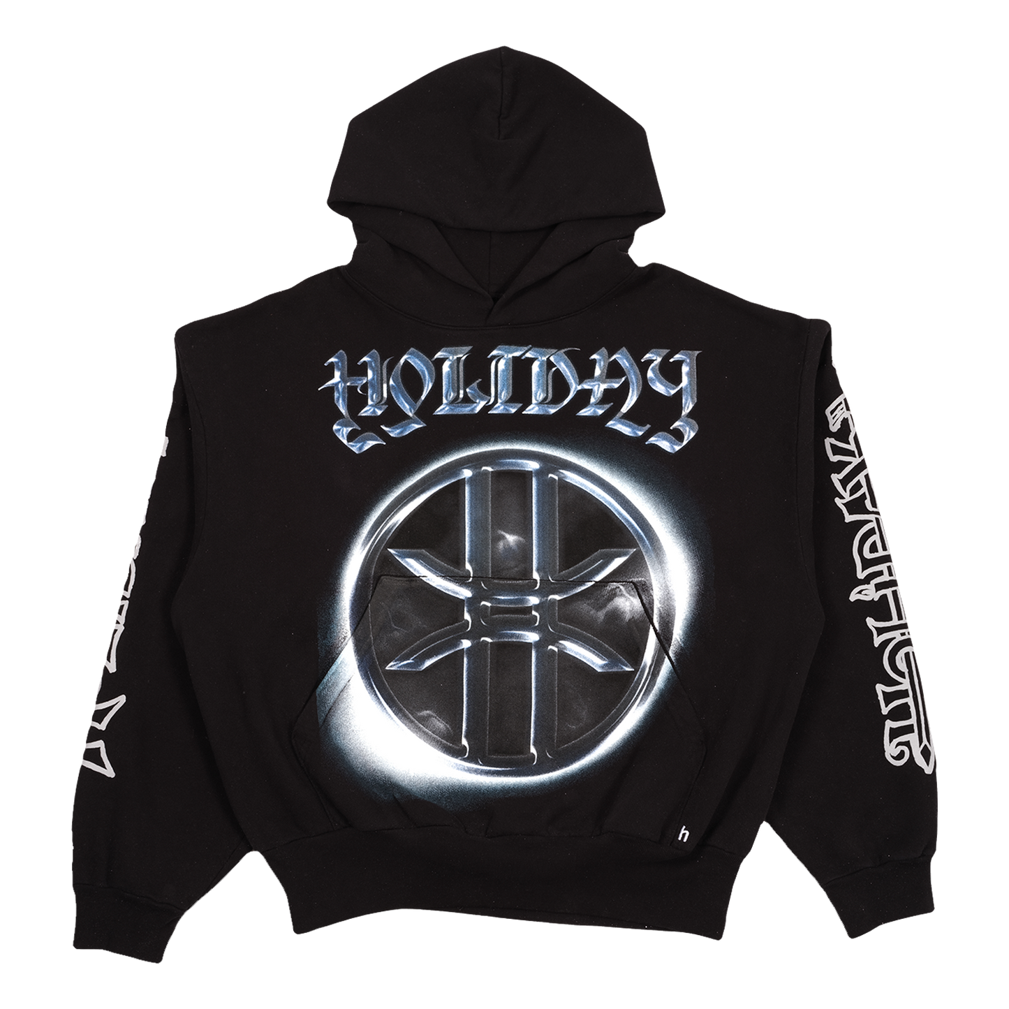 EMBLEM HOODIE (BLACK)