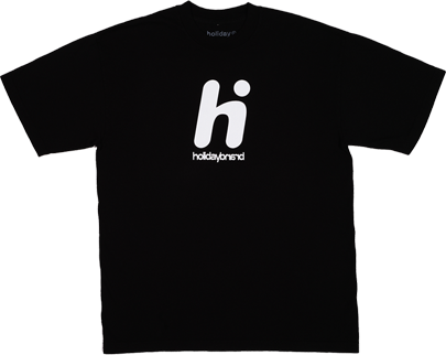 H DOT LOGO TEE (BLACK)